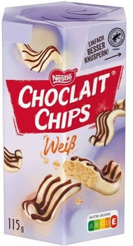 Nestlé Choclait Chips Weiß 115g