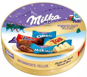 Milka & Friends Weihnachts-Teller 198g