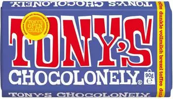Tony’s Chocolonely Dunkle Vollmilch Brezel Toffee 90g