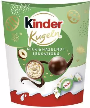 Kinder Kugeln Milk & Hazelnut Sensations 90g