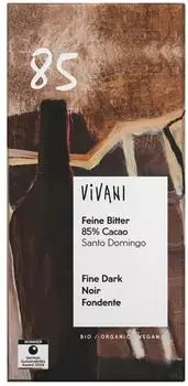 Vivani Feine Bitter mit 85% Kakao (80g)