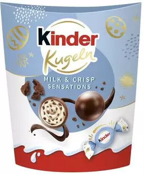 Kinder Kugeln Milk & Crispy Bits Sensations 90g