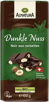 Alnatura Bio Schokolade Dunkle Nuss 100 g