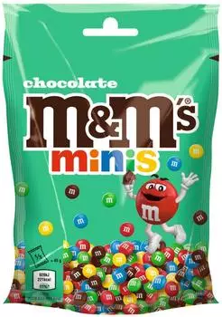 m&m's M&Ms Schokobonbons Minis Chocolate dragierte Schokolinsen 135g