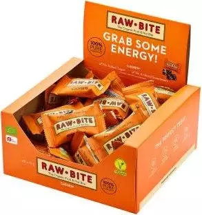 RawBite The Organic Fruit & Nut Bite Cacao Office Box Bio 45x15g