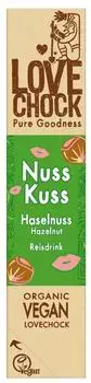 Lovechock Nuss Kuss Haselnuss & Reisdrink Bio 40g