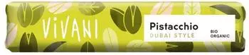 Vivani Pistacchio Dubai Style Schokoriegel Bio 40g
