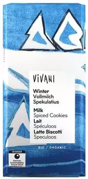 Vivani Winter Schokolade Bio 100g