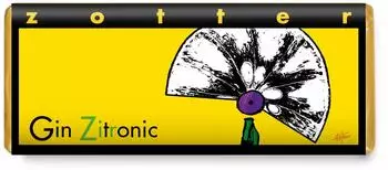 Zotter Gin Zitronic 70g