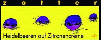 Zotter Heidelbeeren auf Zitronencreme Bio 70g