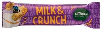 Naturata Milk & Crunch Schokoriegel Bio 33g