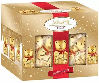 Lindt Mini-Teddy 200g - Schokofiguren - Deutschland - Weihnachtsfiguren