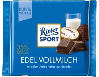 Ritter-Sport Edel-Vollmilch 35% Kakao (100 g)
