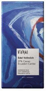 Vivani Edel Vollmilch Ecuador (100 g)