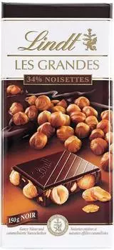 Lindt Les Grandes Noisette Noir (150 g)