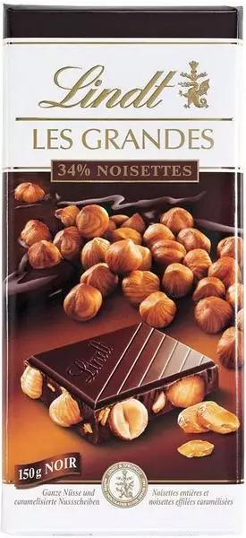 Lindt Les Grandes Noisette Noir (150 g)
