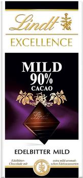 Lindt Excellence Mild 90% Cacao (100 g)
