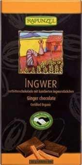 Rapunzel Ingwer Zartbitter-Schokolade (80 g)