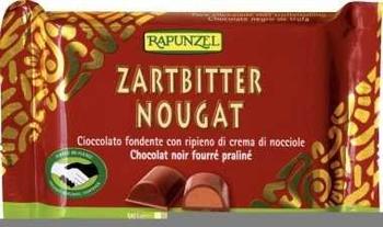 Rapunzel Nougat Zartbitter-Schokolade (100 g)