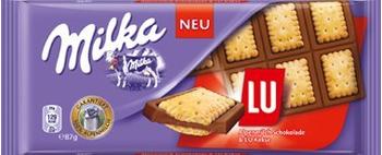 Milka Alpenmilch Schokolade & LU Kekse (87 g)