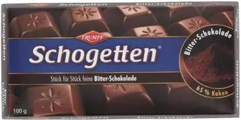 Trumpf Schokolade Schogetten Zartbitter (100 g)