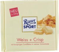 Ritter-Sport Weiss + Crisp (250 g)