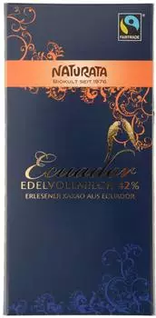 Naturata Bio Ecuador Edelvollmilch 42% (100g)