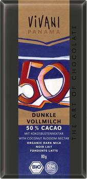 Vivani Dunkle Vollmilch 50% Cacao (80g)