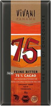 Vivani Feine Bitter 75% Cacao (80g)