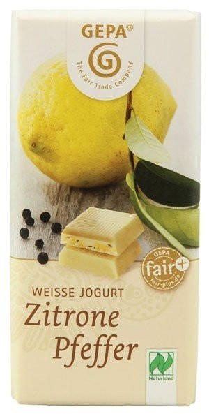 Gepa Schokolade Zitrone Pfeffer (40g)