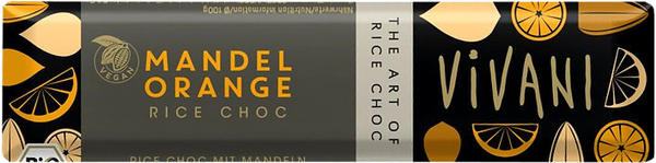 Vivani Mandel Orange Rice Choc (35g)