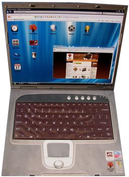 Fikar Notebook mit Tastatur aus Schokolade (200g)
