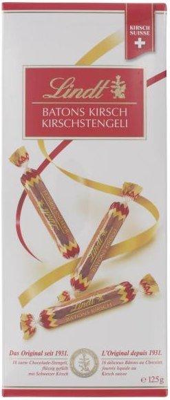 Lindt Batons Kirsch - Kirschstengeli (125 g)
