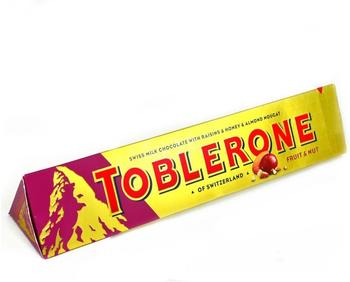 Toblerone Fruit & Nut (100g)