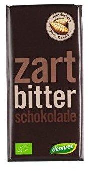 Dennree Zartbitter Schokolade mind. 70% Kakao