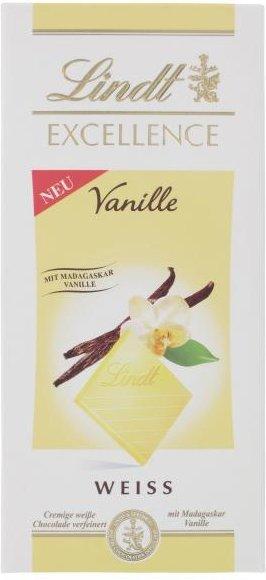 Lindt Excellence Weiß Vanille (100 g)