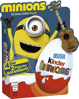 Ferrero Kinder Überraschung Die Minions 4er (80g)