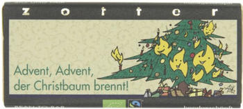 Zotter Advent,Advent,der Christbaum brennt (70g)