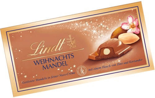 Lindt Weihnachts-Chocolade Mandel (100 g)