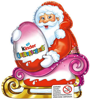 Ferrero Kinder Überraschung Weihnachtsmann für Mädchen (75g)