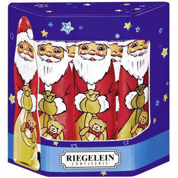 Riegelein Massiv-Weihnachtsmann groß 10er (125g)