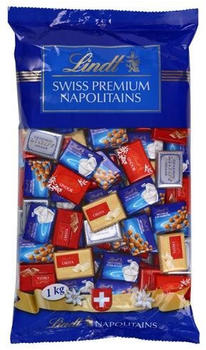 Lindt Napolitains Mini-Schokoladentafeln Mix 1kg