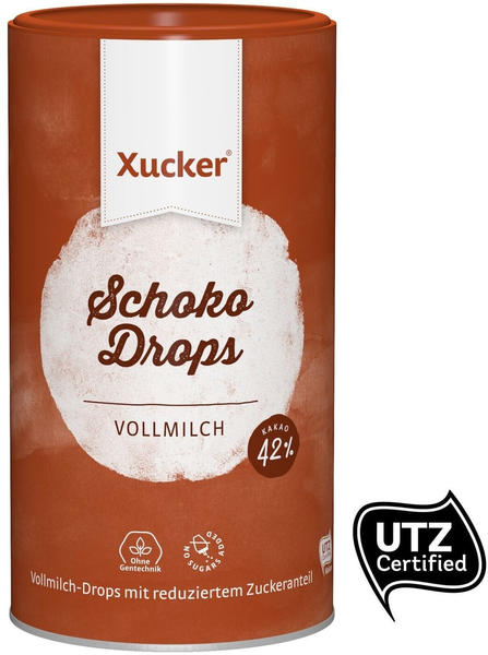 Xucker Schoko-Drops Vollmilch mit Xylit (750g)