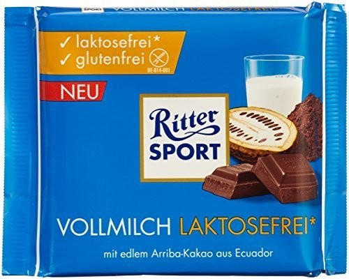 Ritter-Sport Vollmilch laktosefrei (6x100g)