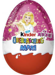 Ferrero Kinder Überraschung Maxi Ei Weihnachten Rosa (100g)