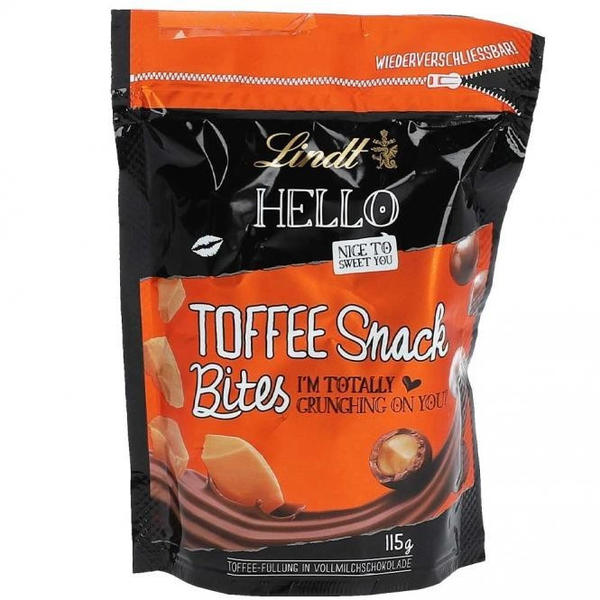 Lindt Hello Toffee Snack Bites (115g)