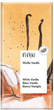 Vivani Weiße Schokolade mit Vanille Bio (80g)