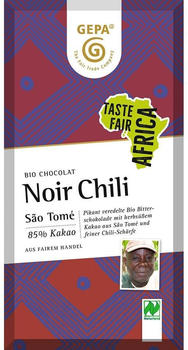 Gepa Schokolade Noir Chili 85% Kakao Bio (80g)