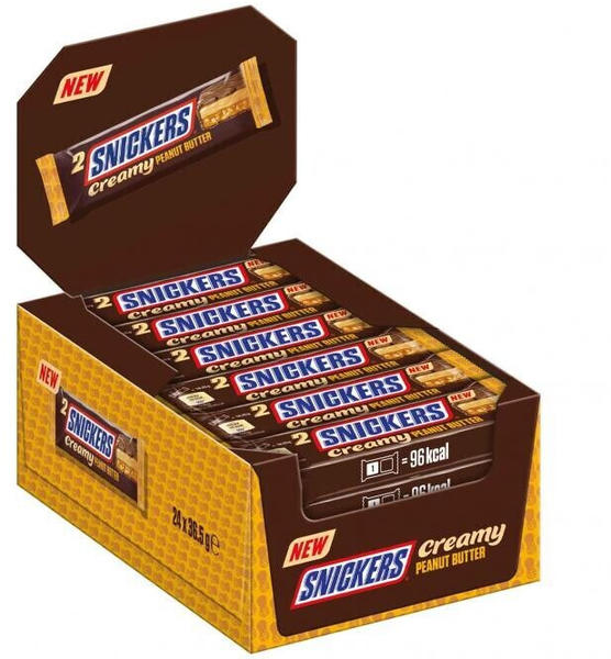 Snickers Creamy Peanut Butter (24x36,5g)