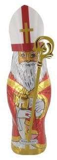 Riegelein St. Nikolaus mit Mitra & Bischofsstab (140 g)